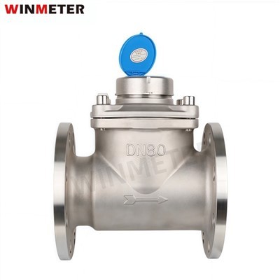 Zanglamaydigan po'latdan yasalgan po'latdan yasalgan suv metr